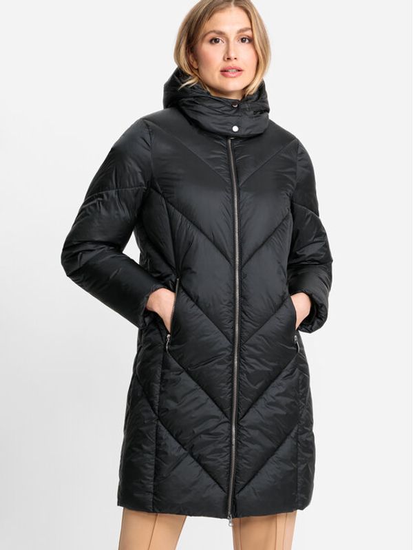 Olsen Olsen Pernata jakna 15101398 Crna Regular Fit