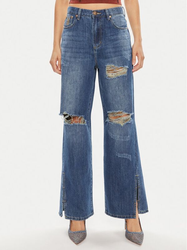 One Teaspoon One Teaspoon Traperice Billie 26277 Plava Straight Leg
