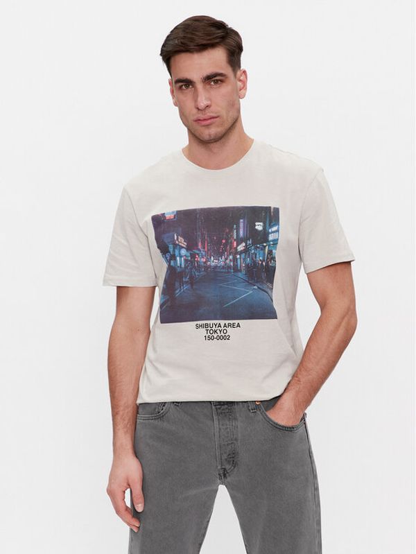Only & Sons Only & Sons T-shirt Lex 22028171 Siva Relaxed Fit