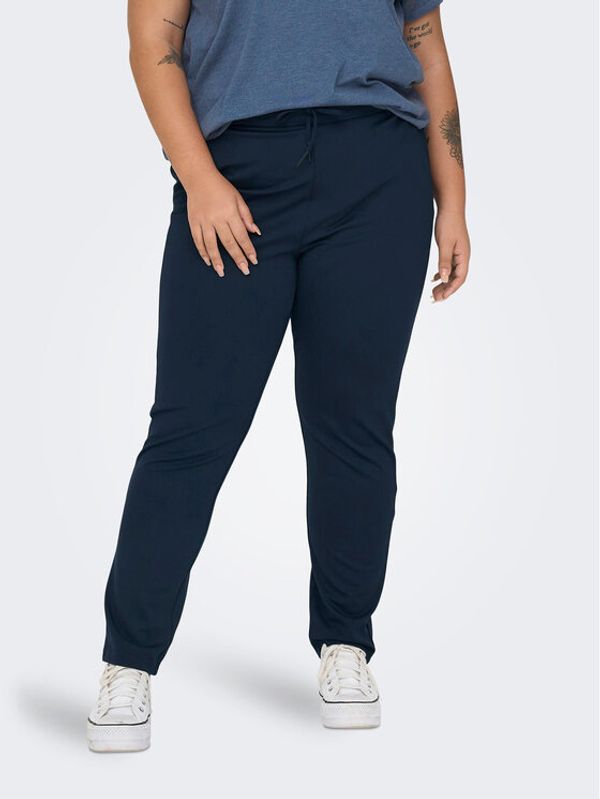 ONLY Carmakoma ONLY Carmakoma Hlače Goldtrash 15174938 Plava Regular Fit