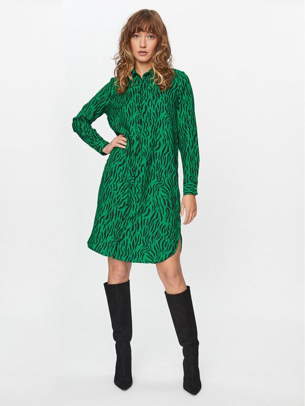 ONLY ONLY Haljina košulja 15289129 Zelena Regular Fit
