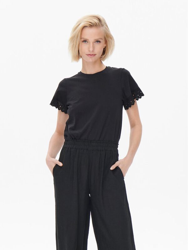 ONLY ONLY Hlače Tokyo 15259590 Crna Straight Fit