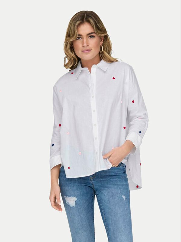 ONLY ONLY Košulja 15283743 Bijela Box Fit