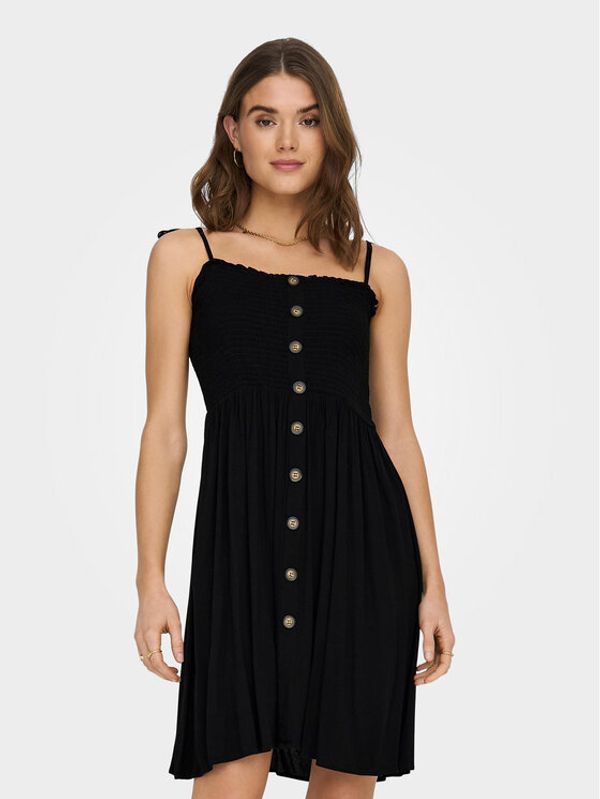 ONLY ONLY Ljetna haljina Annika 15193884 Crna Regular Fit
