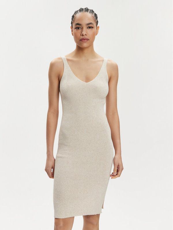 ONLY ONLY Ljetna haljina Lina 15286410 Bež Slim Fit