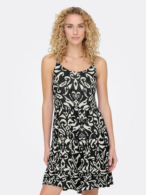ONLY ONLY Ljetna haljina Maj 15218451 Crna Regular Fit