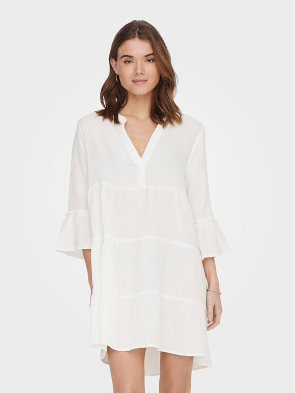 ONLY ONLY Ljetna haljina Thyra 15267999 Bijela Regular Fit