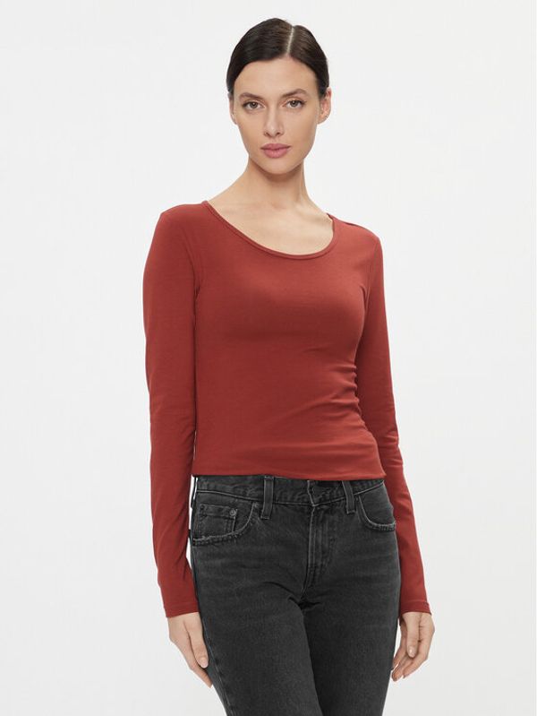 ONLY ONLY Majica 15204712 Crvena Stretch Fit