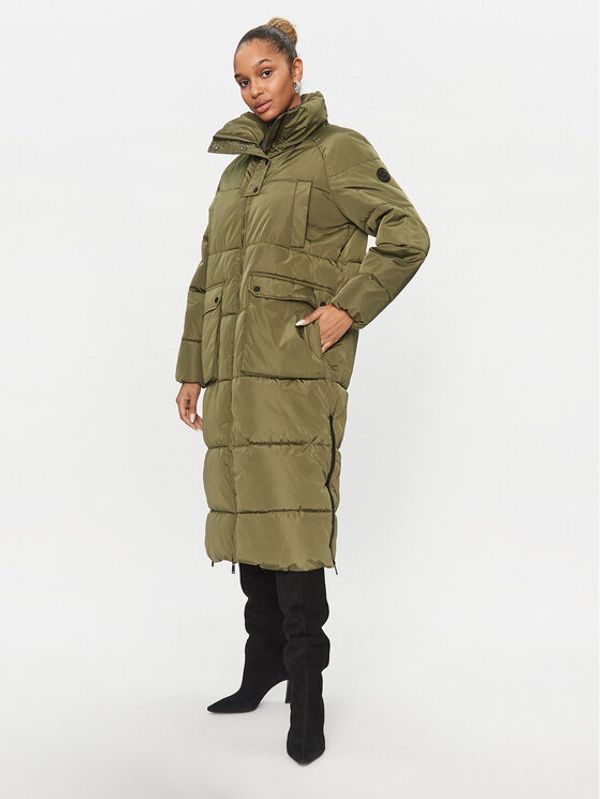 ONLY ONLY Pernata jakna Nora 15294315 Zelena Regular Fit