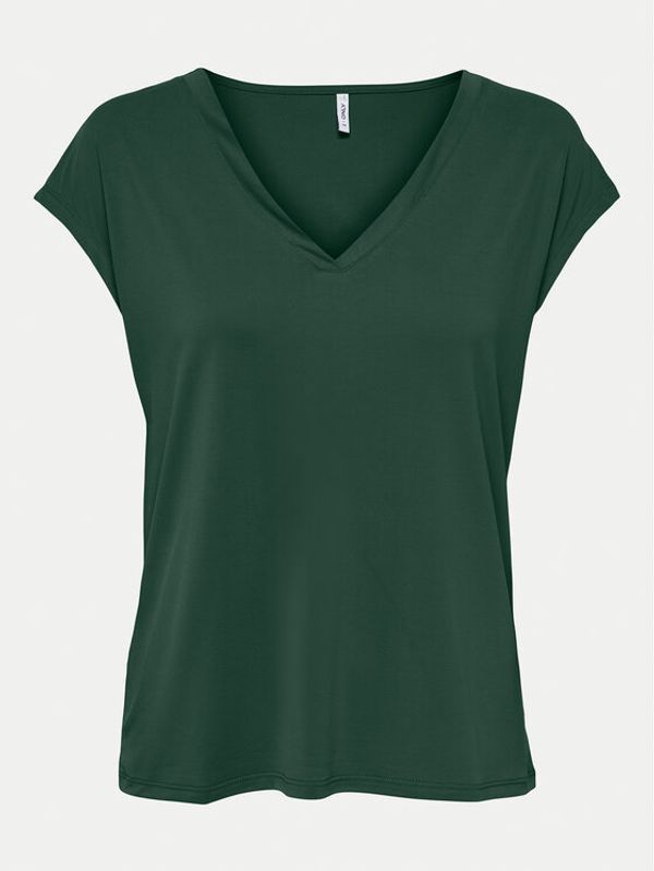 ONLY ONLY T-shirt Free 15287041 Zelena Regular Fit