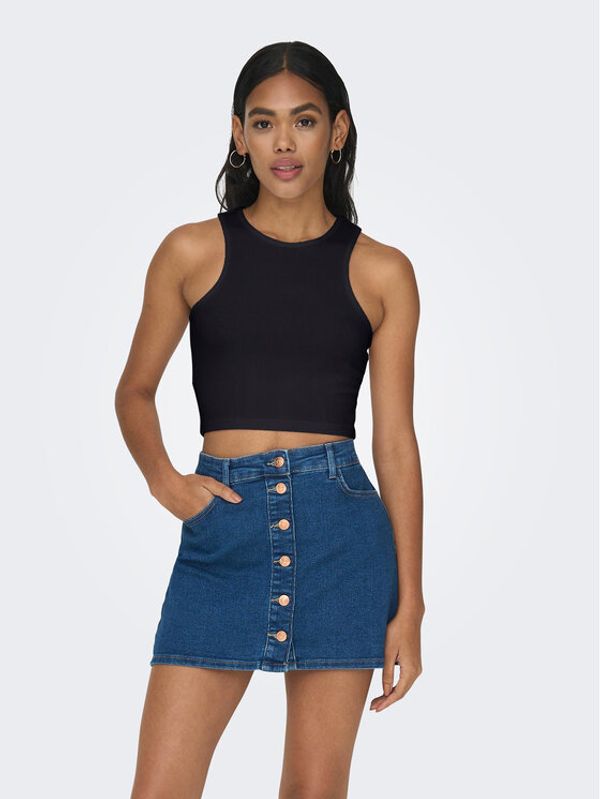 ONLY ONLY Top 15289846 Crna Cropped Fit