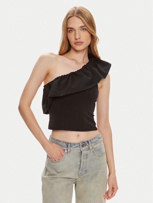 ONLY ONLY Top Soffy 15320339 Crna Regular Fit