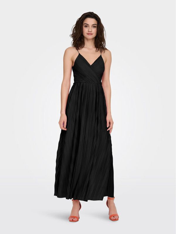 ONLY ONLY Večernja haljina Elema 15207351 Crna Regular Fit