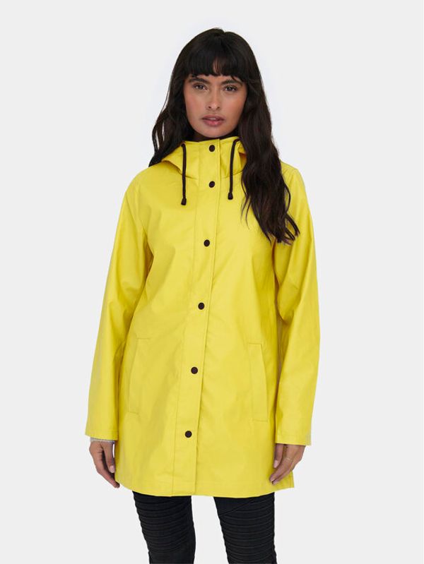 ONLY ONLY Vodootporna jakna New Ellen 15304784 Žuta Regular Fit