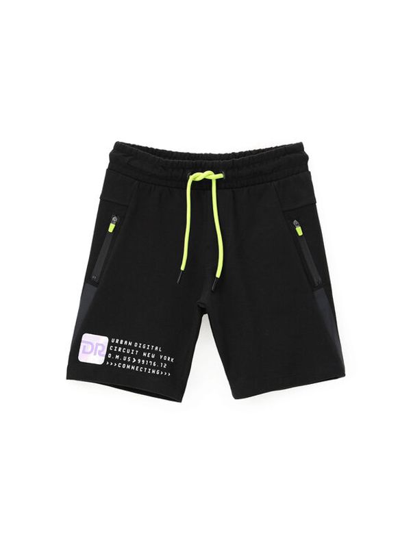 Original Marines Original Marines Sportske kratke hlače DCP2156B Crna Regular Fit