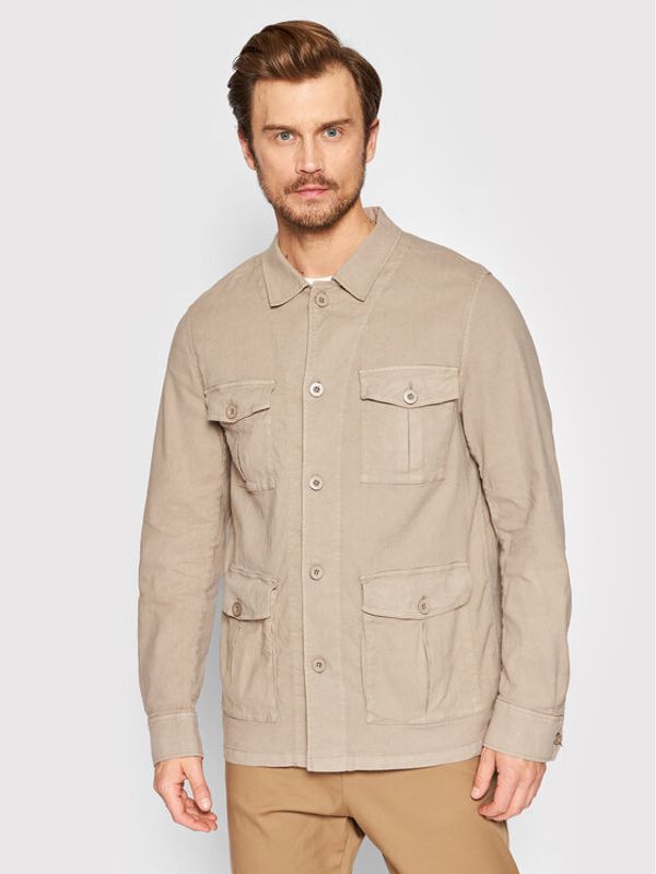Oscar Jacobson Oscar Jacobson Prijelazna jakna Safari 1137 3311 Bež Regular Fit