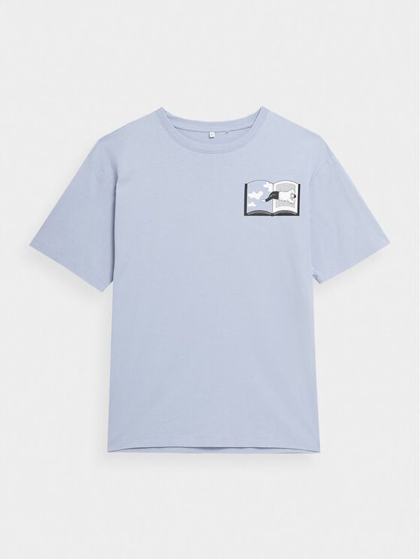 Outhorn Outhorn T-shirt OTHAW23TTSHM0936 Plava Regular Fit