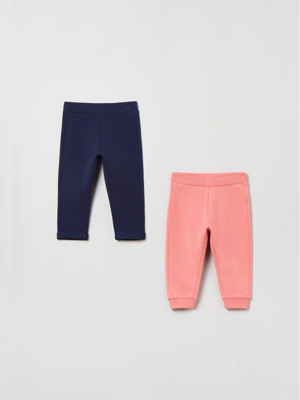 OVS OVS Donji dio trenerke 1843625 Šarena Regular Fit