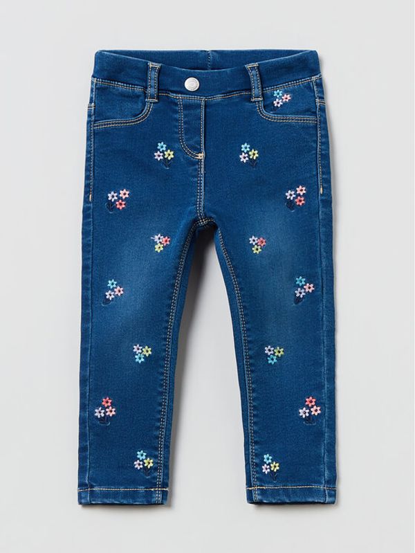 OVS OVS Jeggings DISNEY 1831356 Tamnoplava Slim Fit