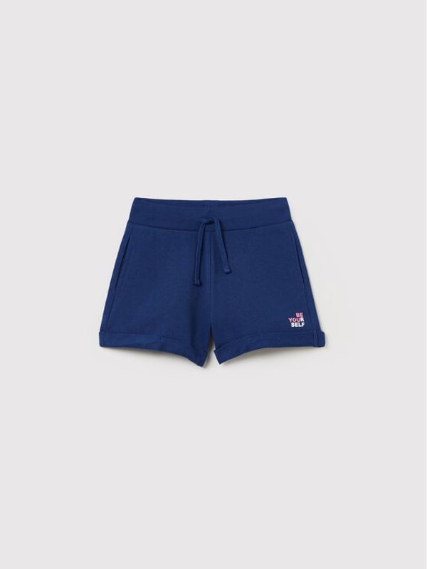 OVS OVS Sportske kratke hlače 1494559 Tamnoplava Regular Fit