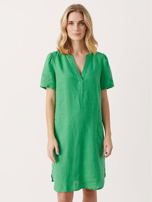 Part Two Part Two Haljina za svaki dan Aminase 30306783 Zelena Regular Fit