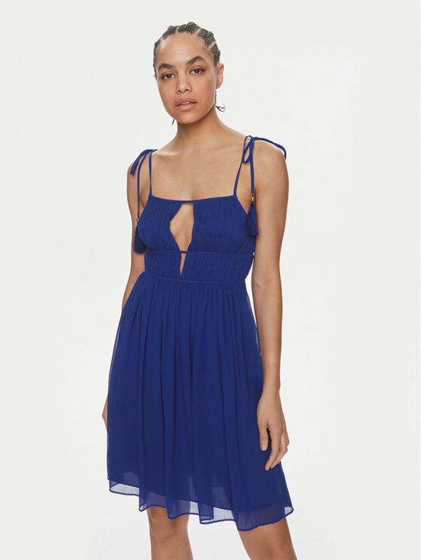 Patrizia Pepe Patrizia Pepe Koktel haljina 2A2714/A061-CA01 Tamnoplava Regular Fit