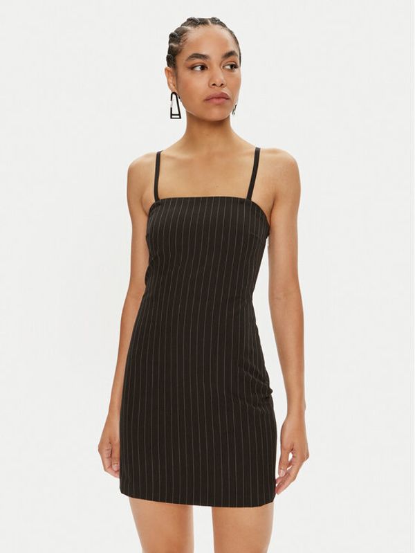 Patrizia Pepe Patrizia Pepe Koktel haljina 8A1342/A457-F1OO Crna Slim Fit