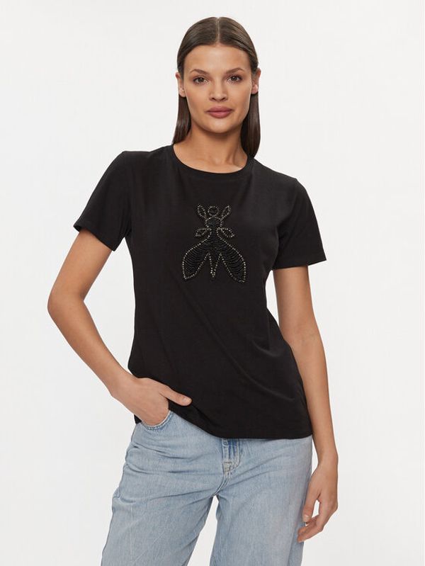 Patrizia Pepe Patrizia Pepe T-shirt 8M1599/J043-K103 Crna Regular Fit
