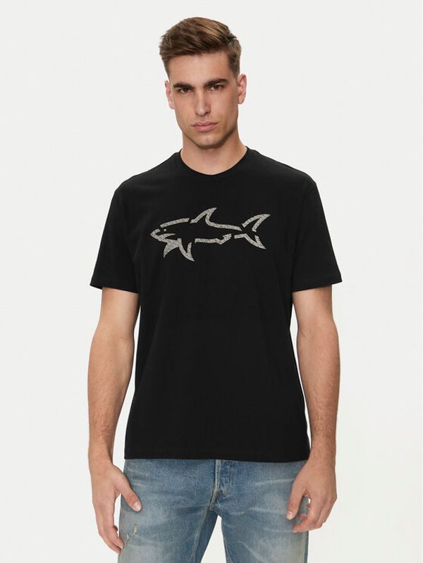 Paul&Shark Paul&Shark T-shirt 14311653 Crna Regular Fit