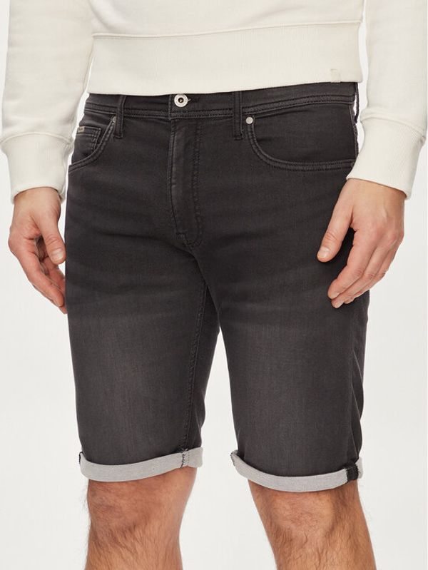 Pepe Jeans Pepe Jeans Kratke traperice Slim Gymdigo Short PM801075XG7 Siva Slim Fit