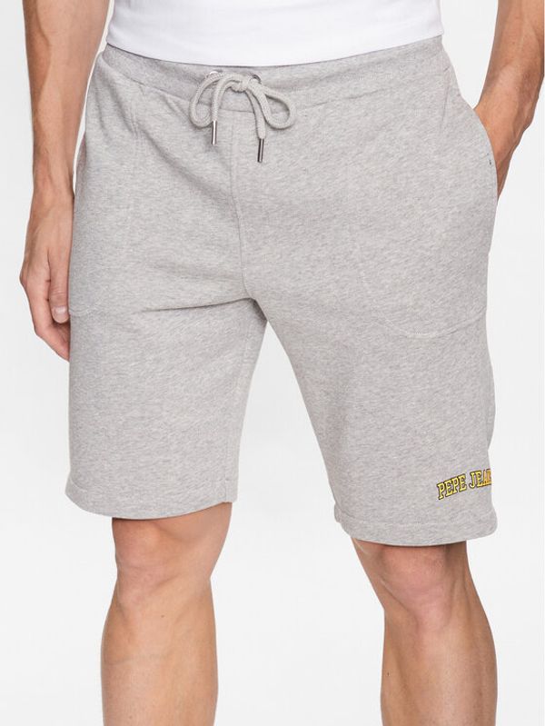 Pepe Jeans Pepe Jeans Sportske kratke hlače August Short PM801010 Siva Regular Fit