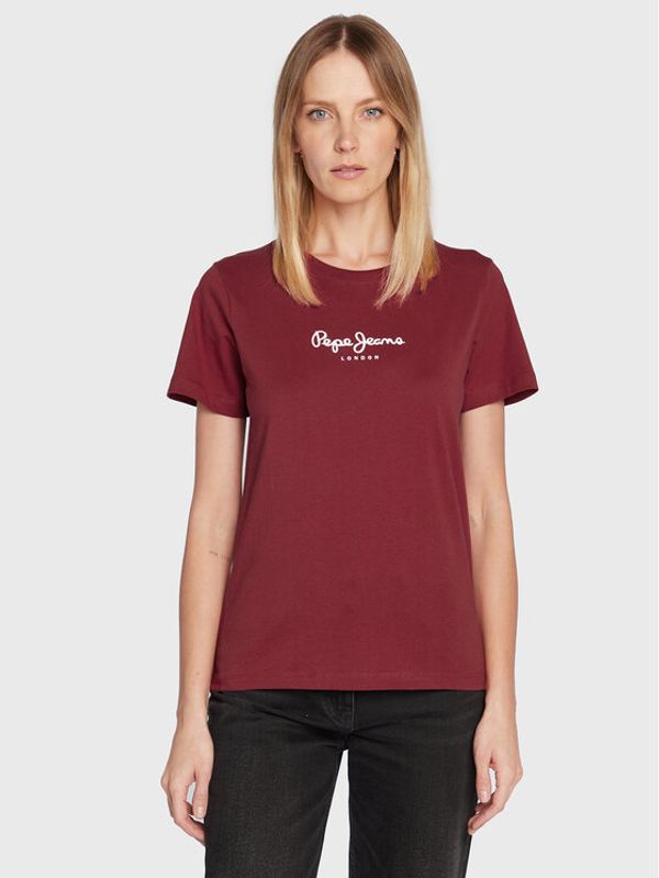 Pepe Jeans Pepe Jeans T-shirt Camila PL505292 Crvena Regular Fit