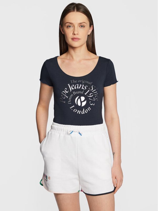 Pepe Jeans Pepe Jeans T-shirt PL505348 Plava Regular Fit