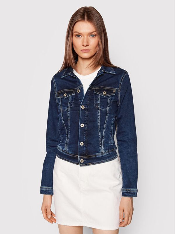 Pepe Jeans Pepe Jeans Traper jakna GYMDIGO Core PL402052 Tamnoplava Regular Fit