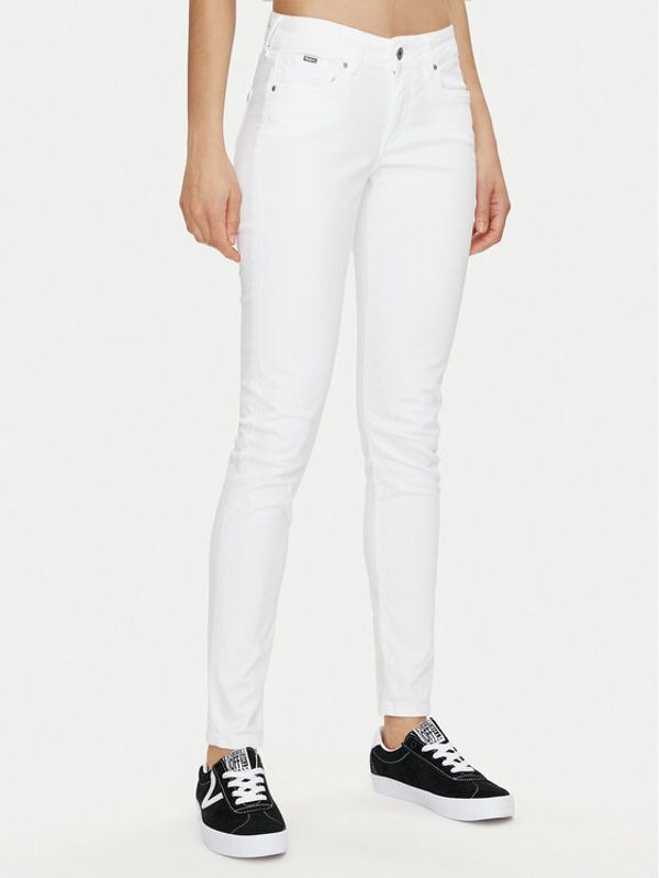 Pepe Jeans Pepe Jeans Traperice PL211705U91 Bijela Skinny Fit