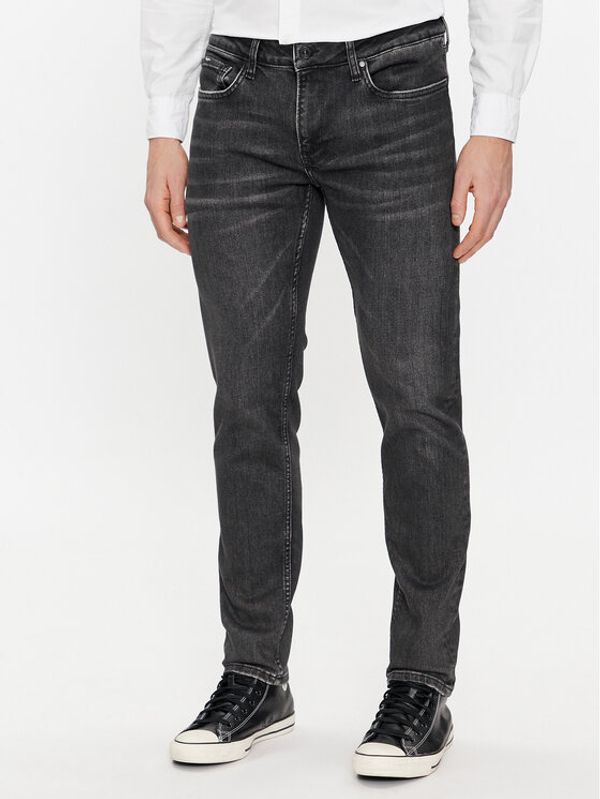 Pepe Jeans Pepe Jeans Traperice PM207388 Crna Slim Fit