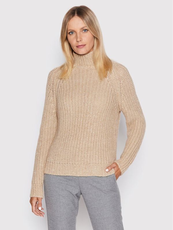 Peserico Peserico Džemper S99741F03 Bež Regular Fit
