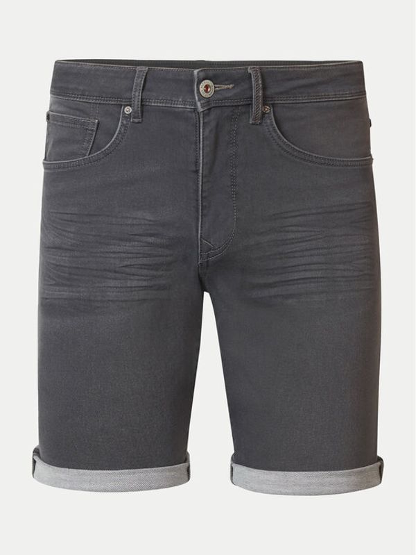 Petrol Industries Petrol Industries Kratke traperice M-1040-SHO001 Siva Slim Fit