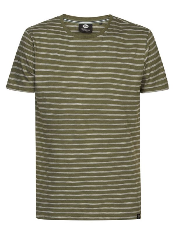 Petrol Industries Petrol Industries T-shirt M-1030-TSR642 Zelena Regular Fit