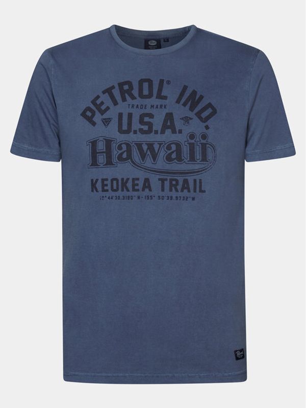 Petrol Industries Petrol Industries T-shirt M-1040-TSR606 Plava Regular Fit