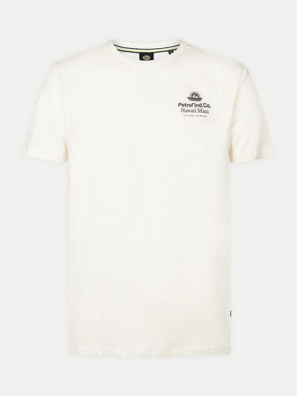 Petrol Industries Petrol Industries T-shirt M-1040-TSR645 Bijela Regular Fit