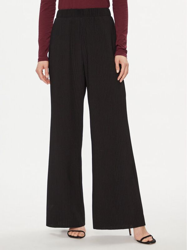 Pieces Pieces Hlače 17144047 Crna Wide Leg