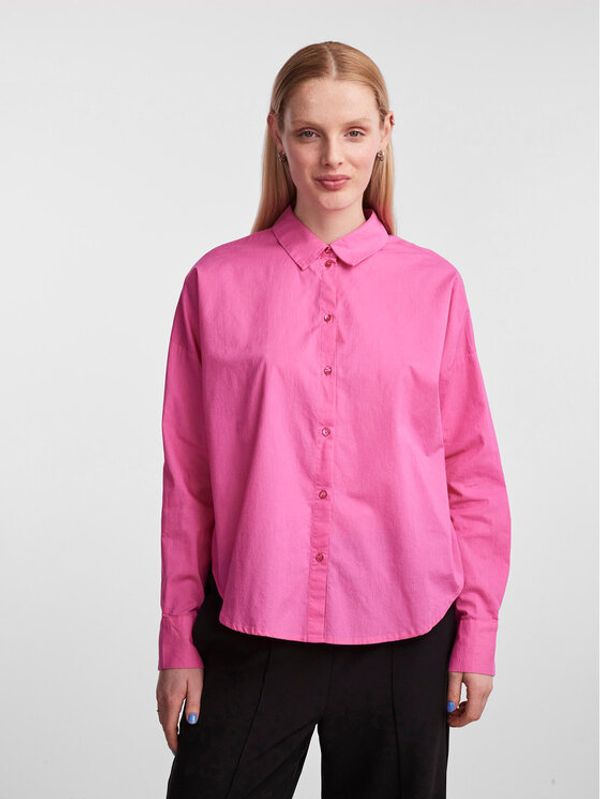 Pieces Pieces Košulja 17133909 Ružičasta Loose Fit