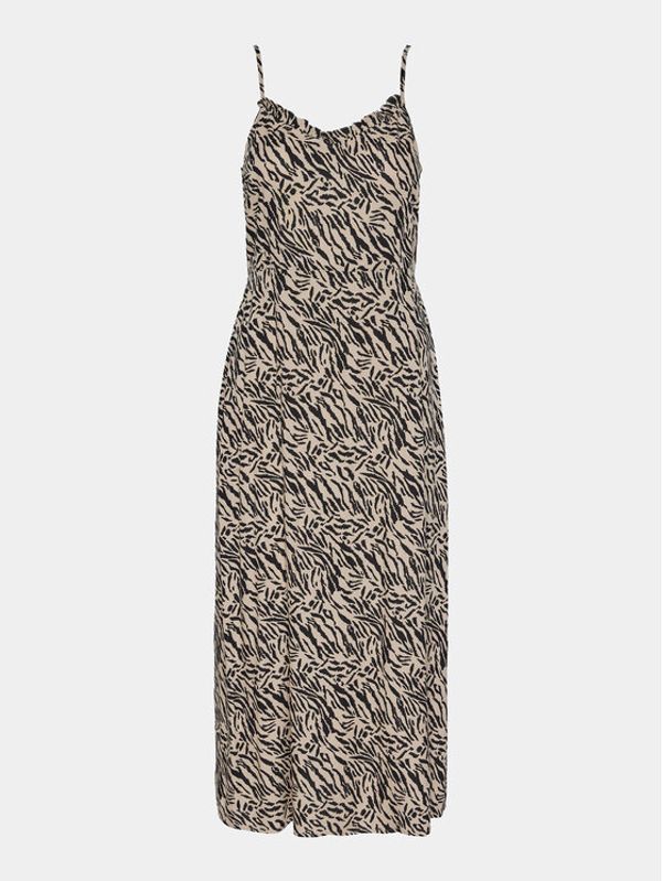 Pieces Pieces Ljetna haljina Nya 17135286 Bež Regular Fit