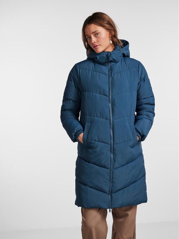 Pieces Pieces Pernata jakna 17126619 Plava Oversize