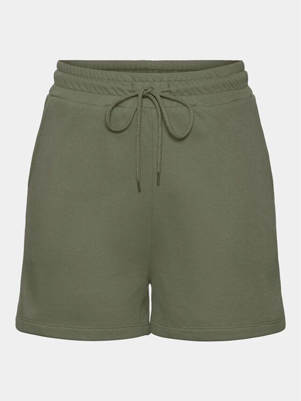 Pieces Pieces Sportske kratke hlače Chilli Summer 17118868 Zelena Regular Fit