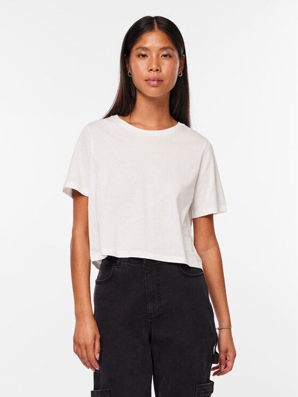 Pieces Pieces T-shirt Sara 17146319 Bijela Oversize