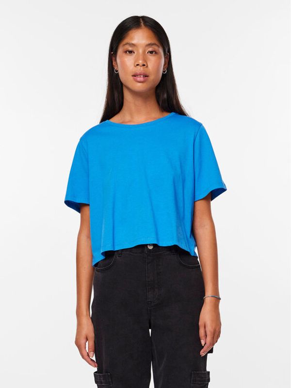 Pieces Pieces T-shirt Sara 17146319 Plava Oversize