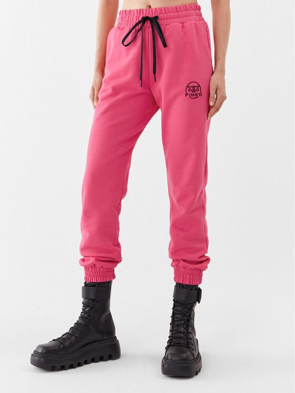 PINKO Pinko Donji dio trenerke Carico 100371 A162 Ružičasta Regular Fit