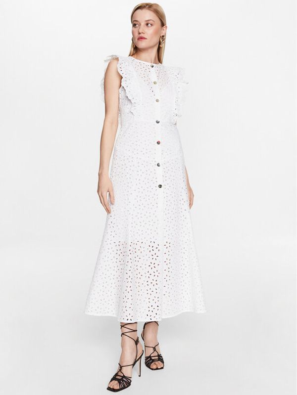 PINKO Pinko Haljina za svaki dan 100912 A0Q4 Bijela Regular Fit